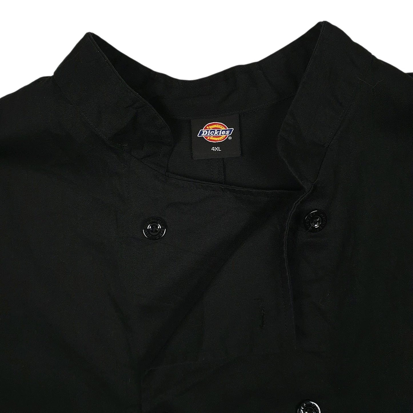 Mens Black Dickies Chefs Crewneck Coat