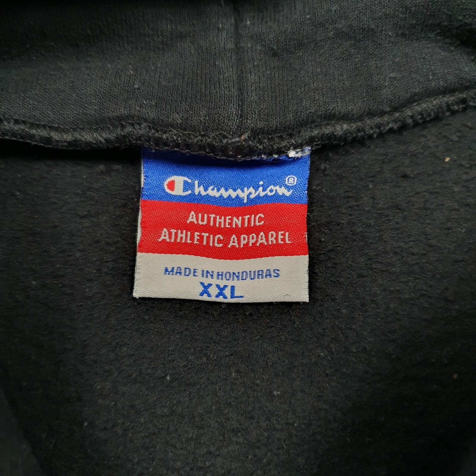 Mens Black Champion  Hoodie Jumper