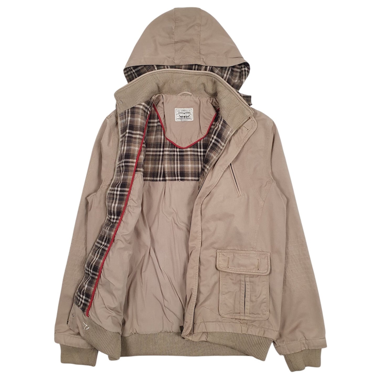 Womens Brown Levis   Coat