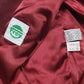 Womens Burgundy Frey Vintage  Coat