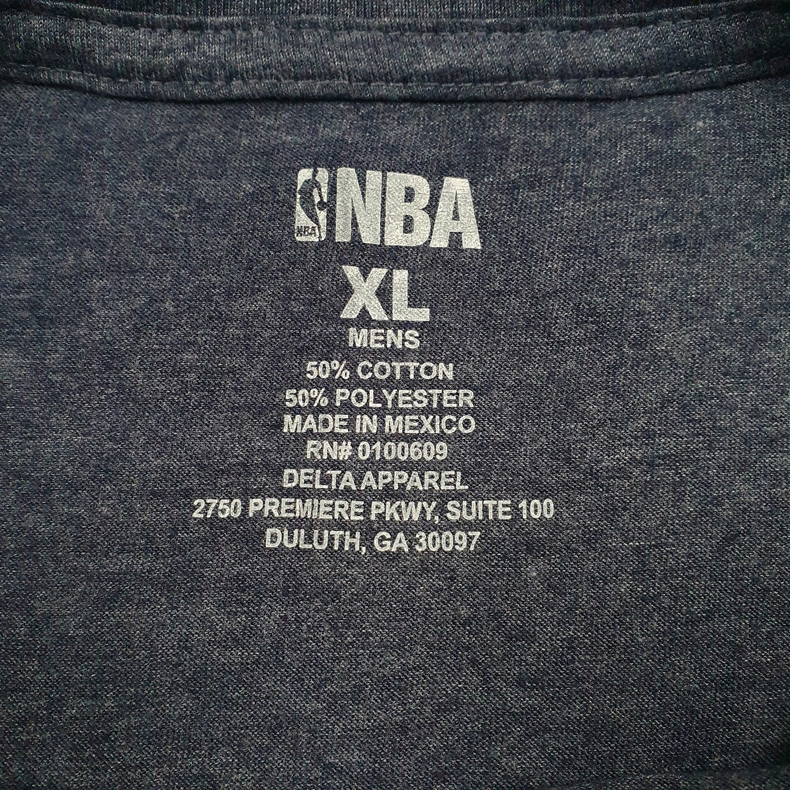 Mens Blue NBA New Orleans Pelican  T Shirt