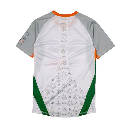 Mens White Puma UBS Kids Cup Football Jersey  T Shirt