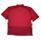 Mens Red Nike Dri Fit Double Skinned Vintage 00s  Polo Shirt