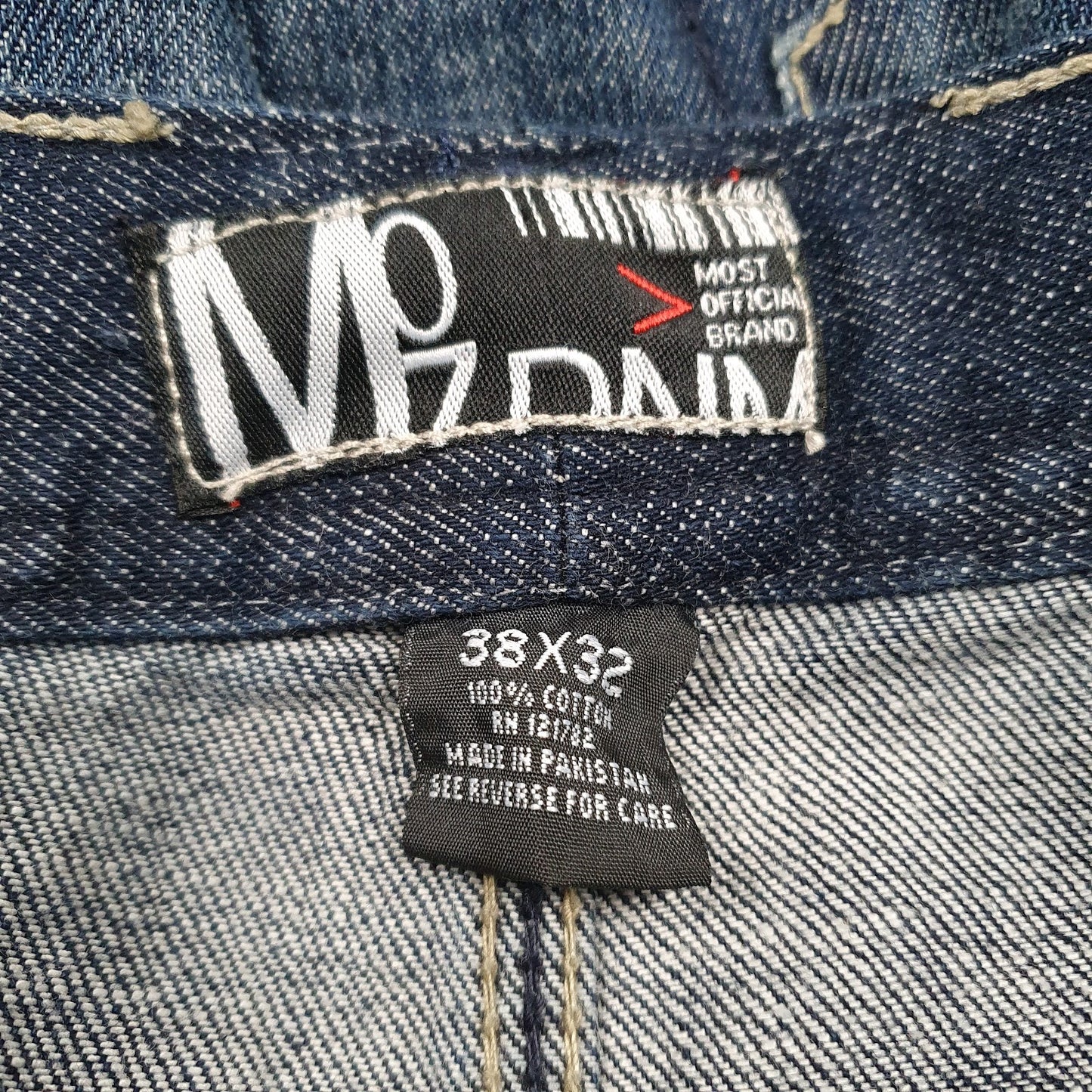 Mens Blue M07 Distressed  Jeans