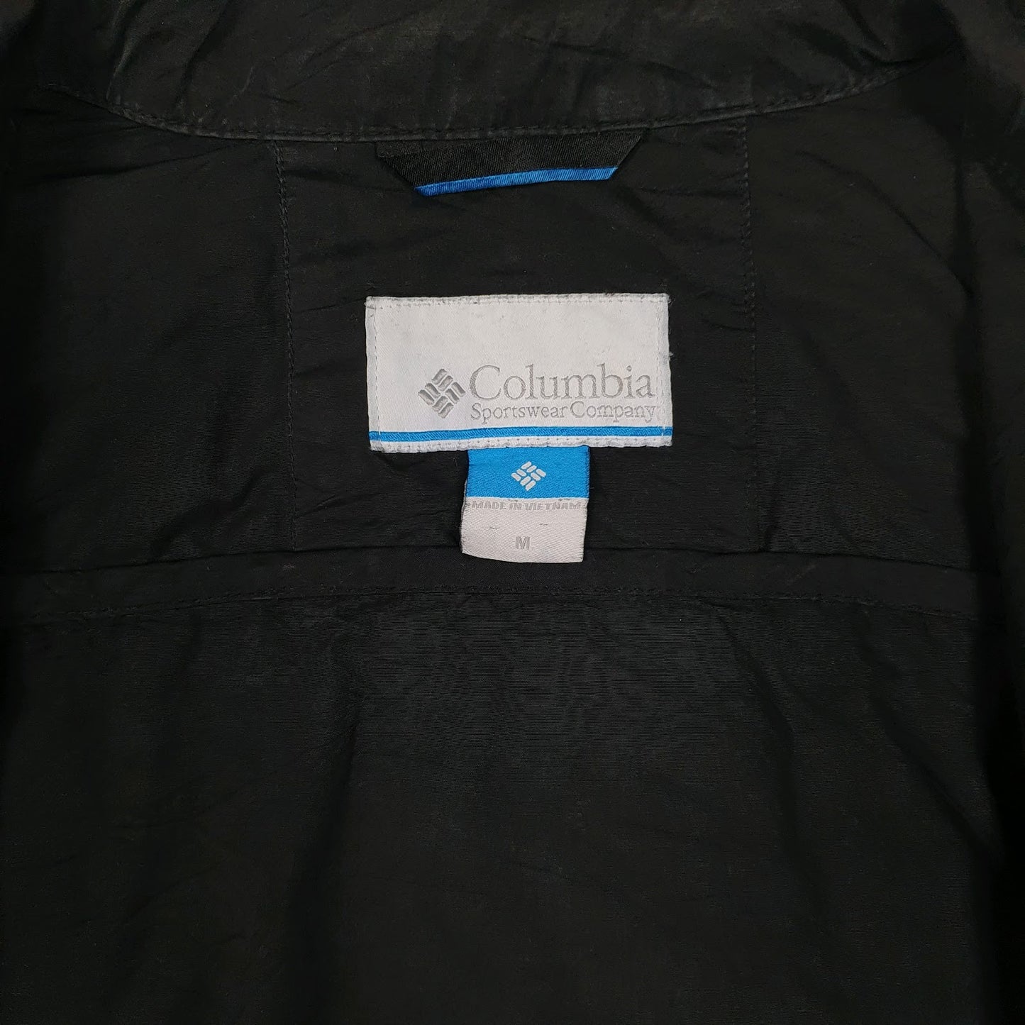 Mens Black Columbia Sportswear Company  Quarter Zip Coat