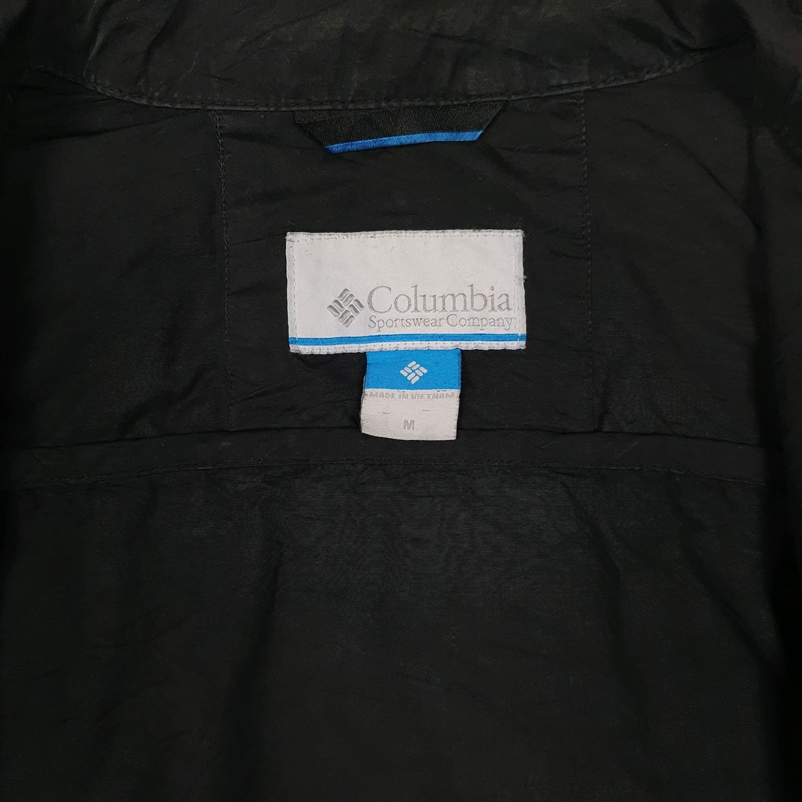 Mens Black Columbia Sportswear Company  Quarter Zip Coat