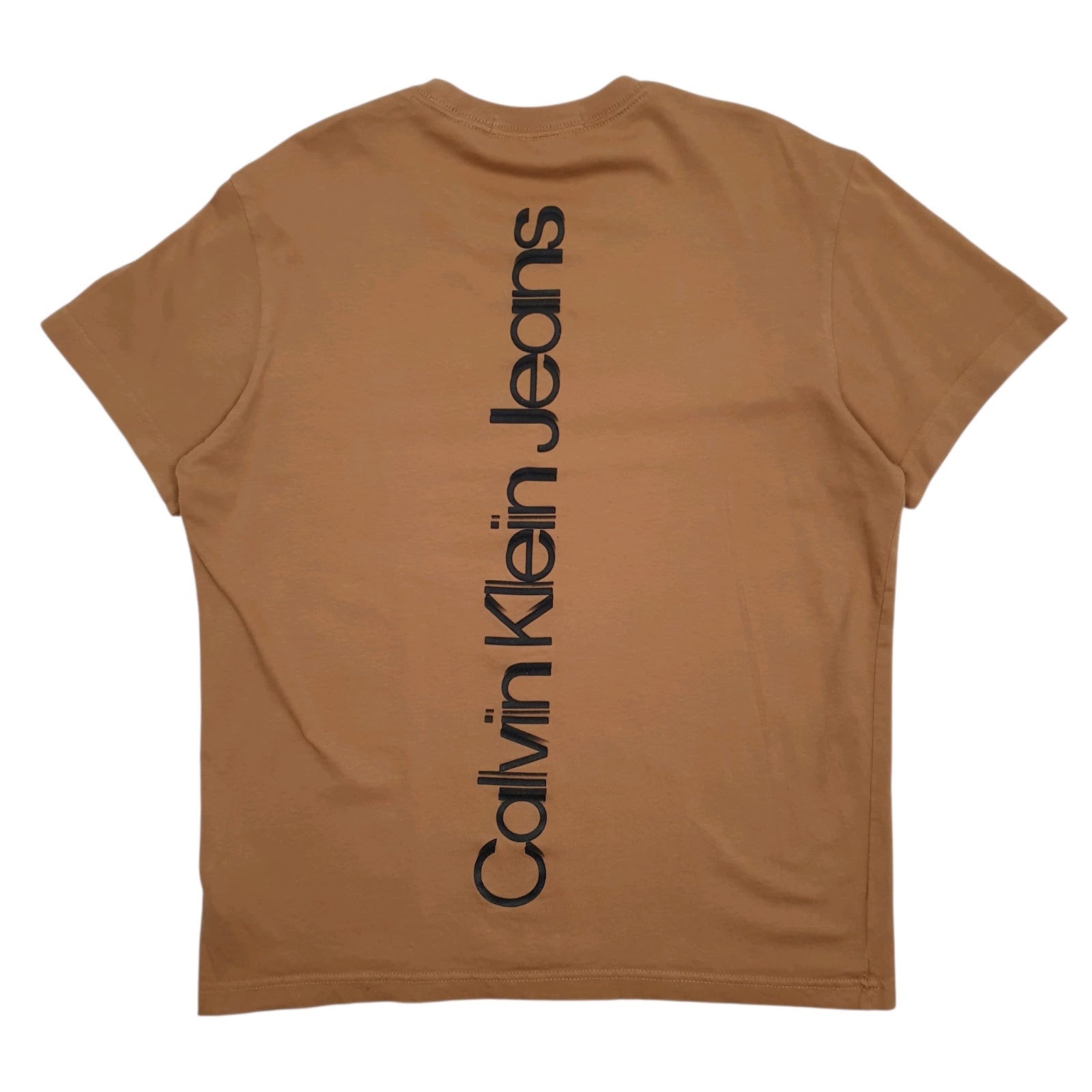 Mens Beige Calvin Klein   T Shirt