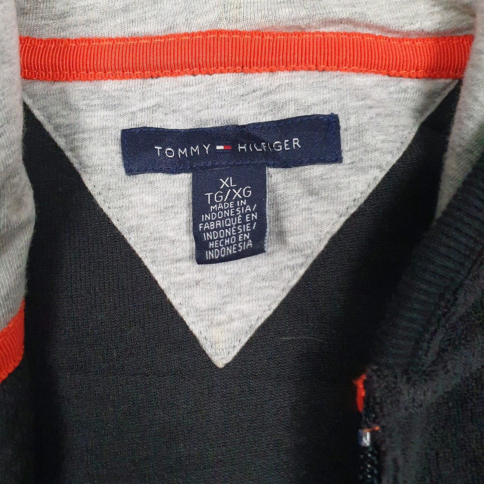 Womens Black Tommy Hilfiger Sleeveless Full Zip Jumper