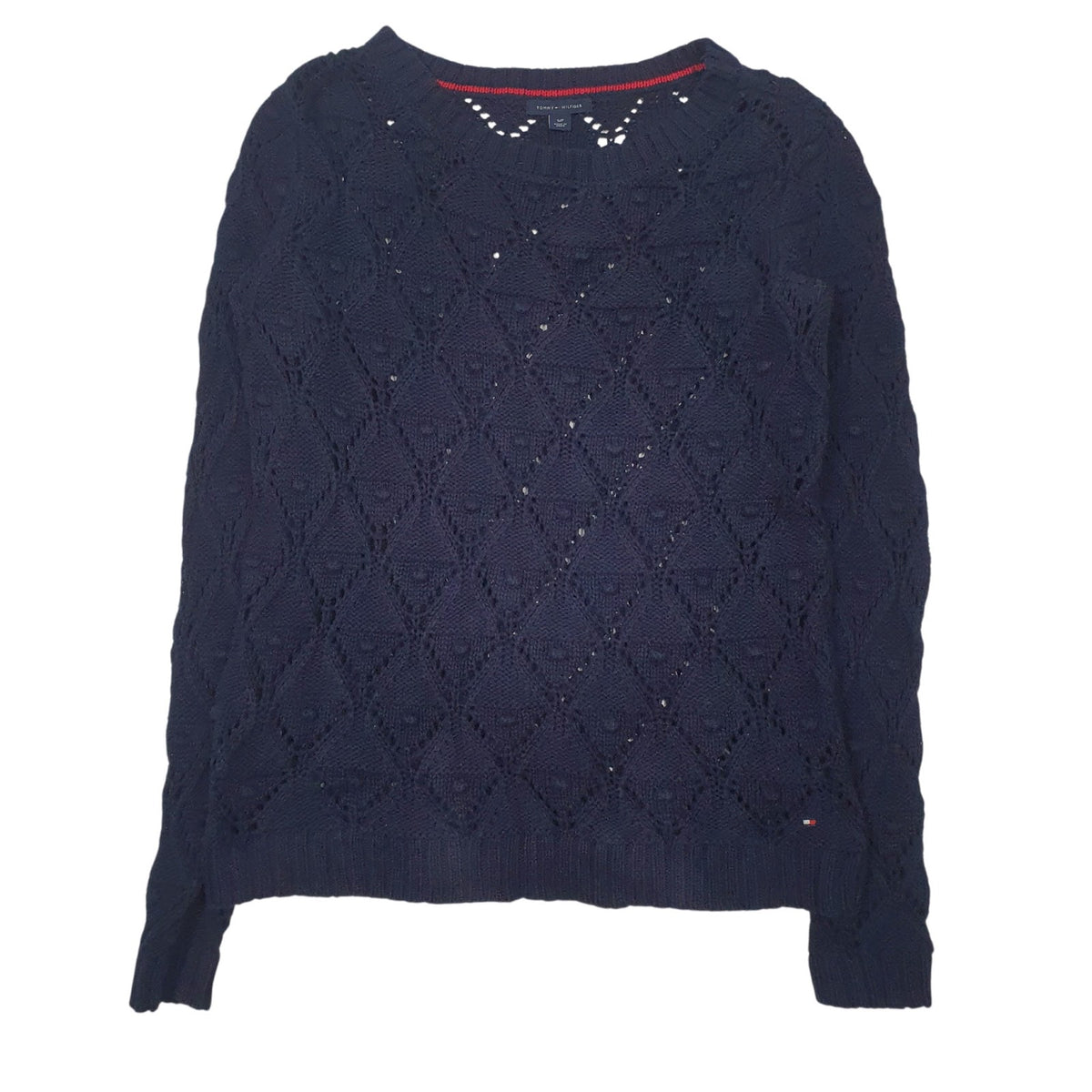 Womens Tommy Hilfiger Unbranded Knit Crewneck Jumper