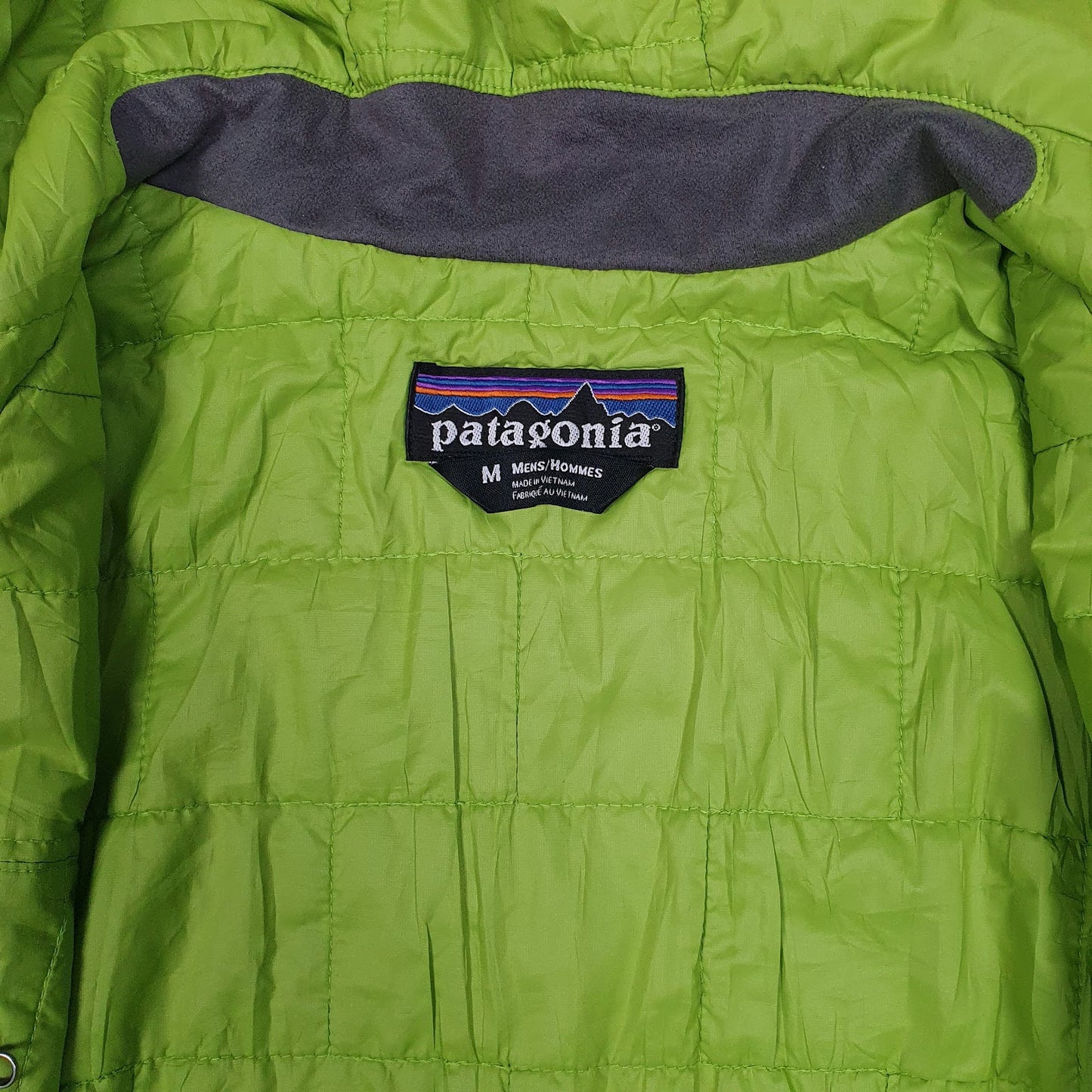 Mens Blue Patagonia Nano Storm Puffer  Coat