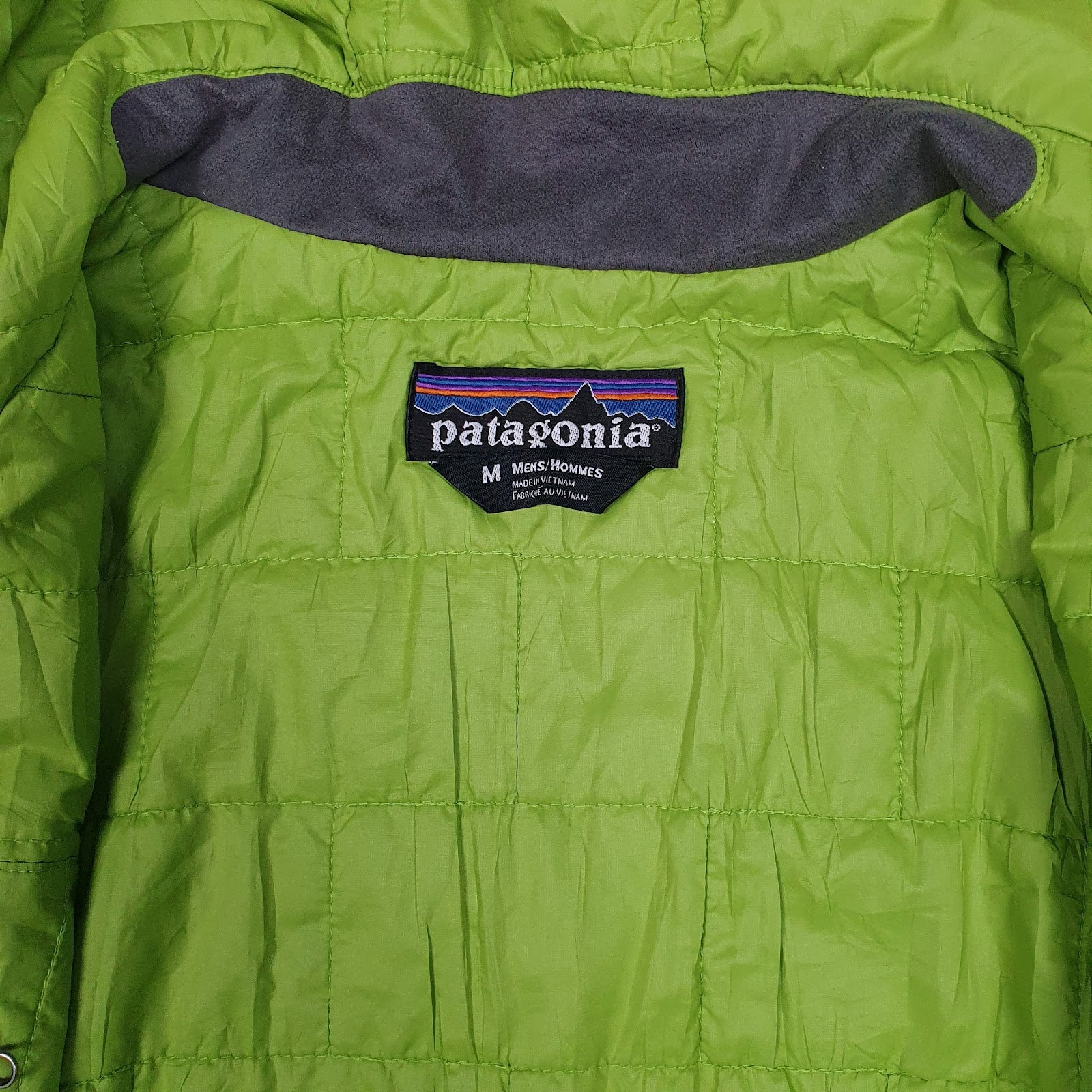 Mens Blue Patagonia Nano Storm Puffer  Coat