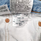Mens Blue Levis Distressed  Jeans