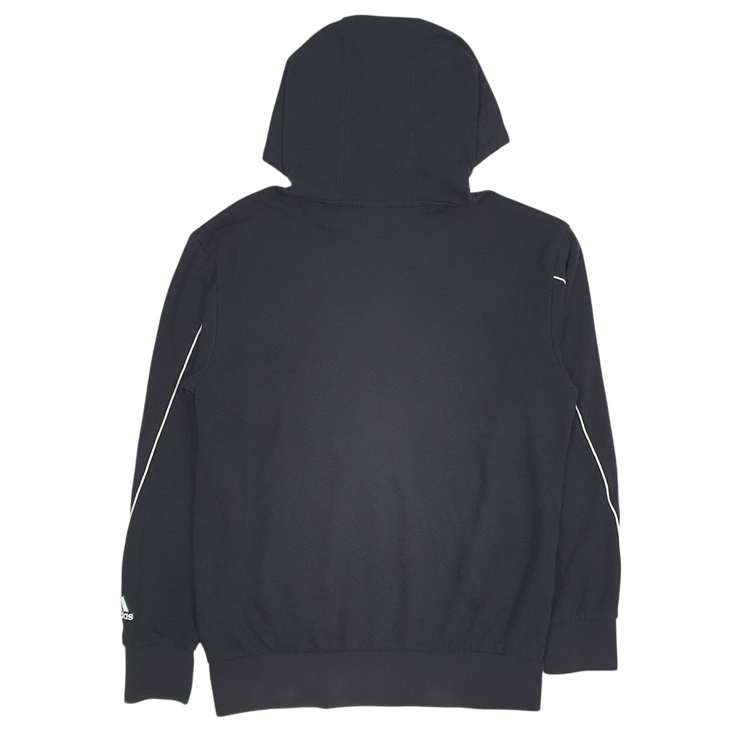 Mens Black Adidas  Hoodie Jumper