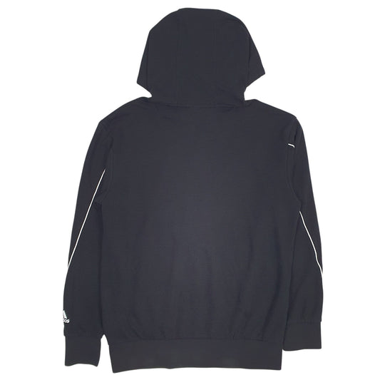 Mens Black Adidas  Hoodie Jumper