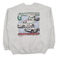 Mens Grey Lee Vintage 00s Crewneck Jumper