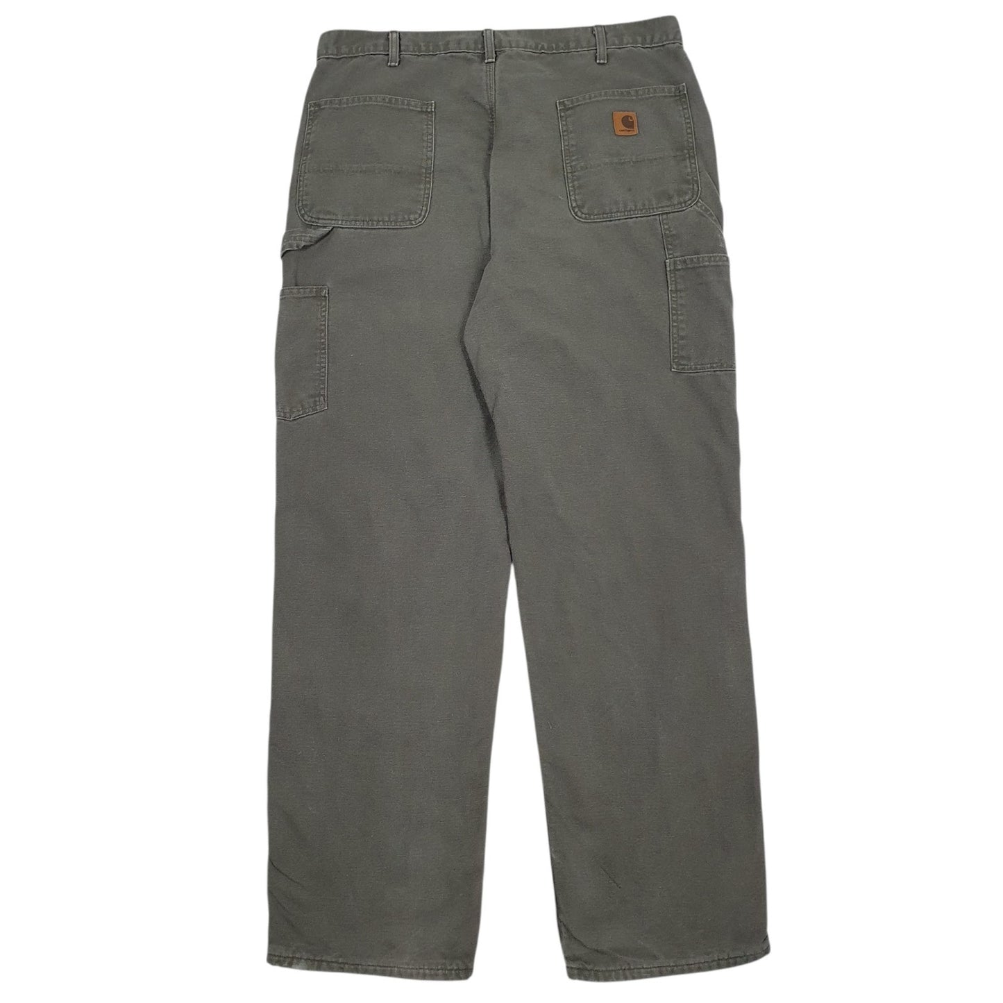 Mens Green Carhartt Blanket Lined  Jeans