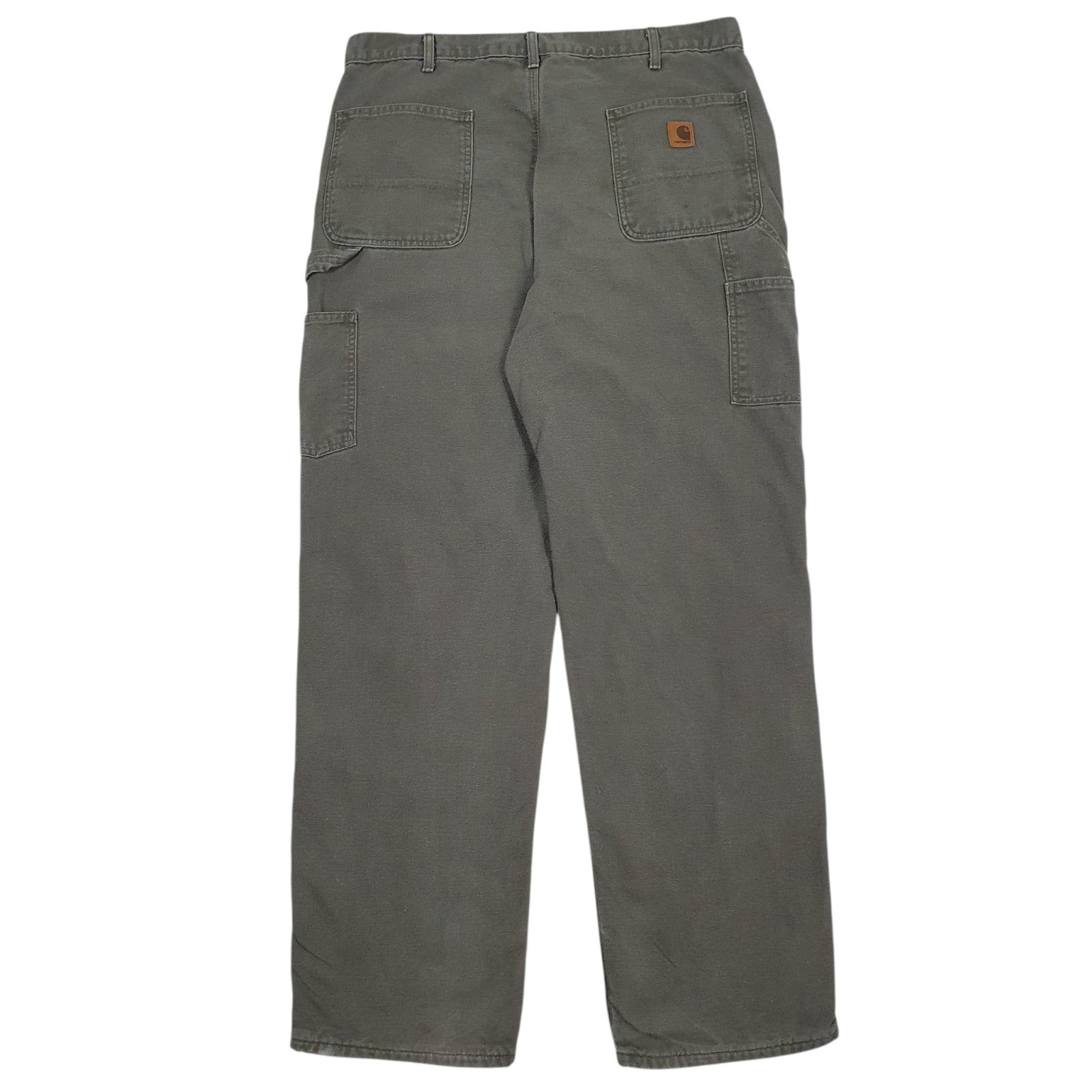 Mens Green Carhartt Blanket Lined  Jeans