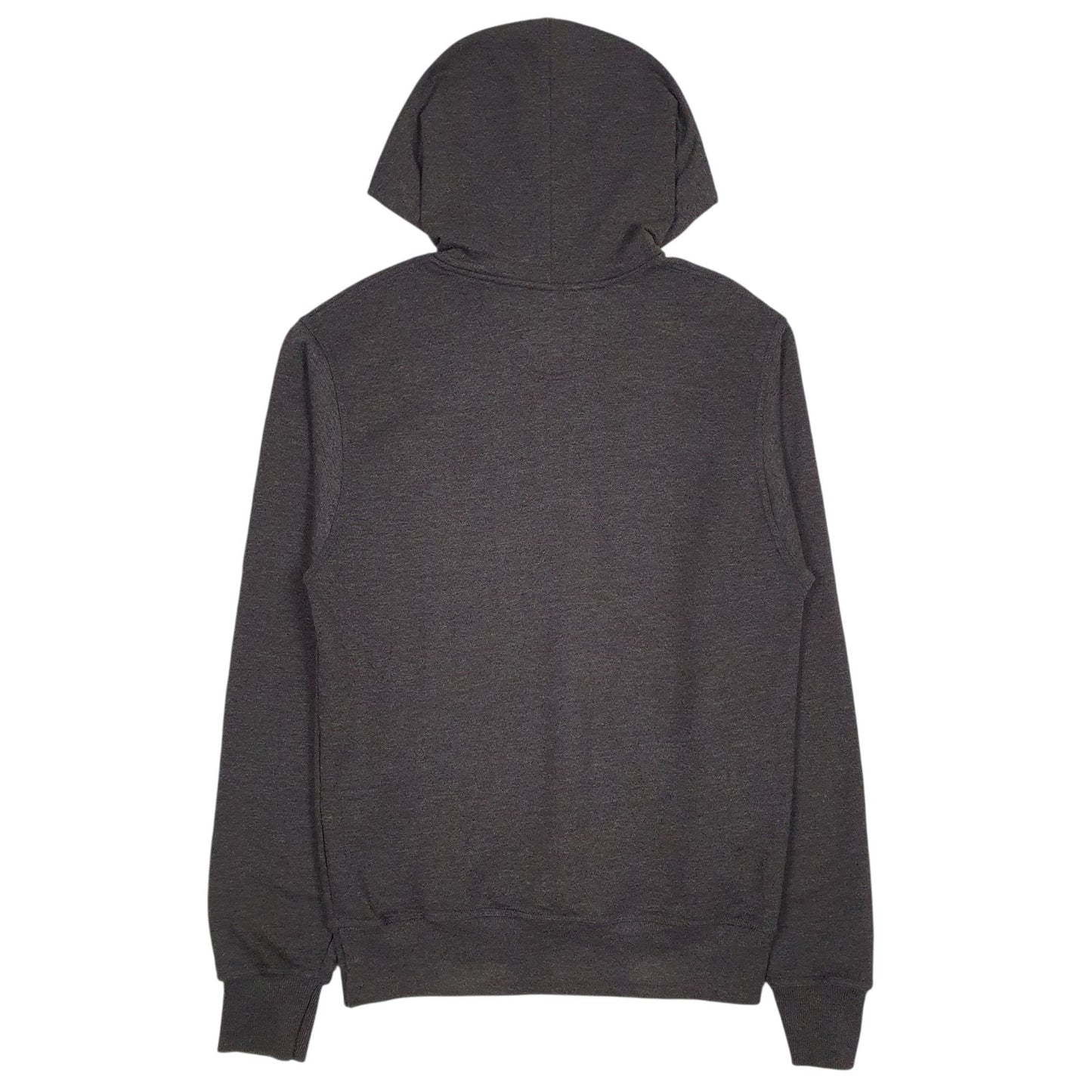 Mens Grey Champion Spellout Hoodie Jumper