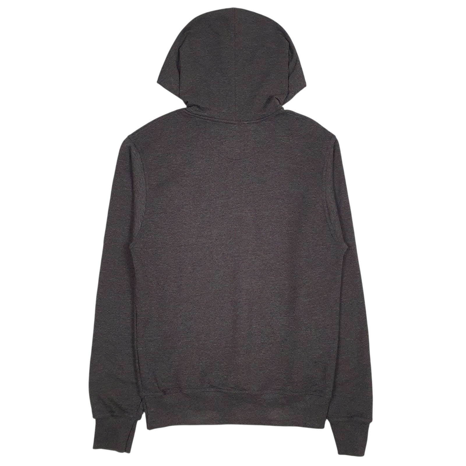 Mens Grey Champion Spellout Hoodie Jumper