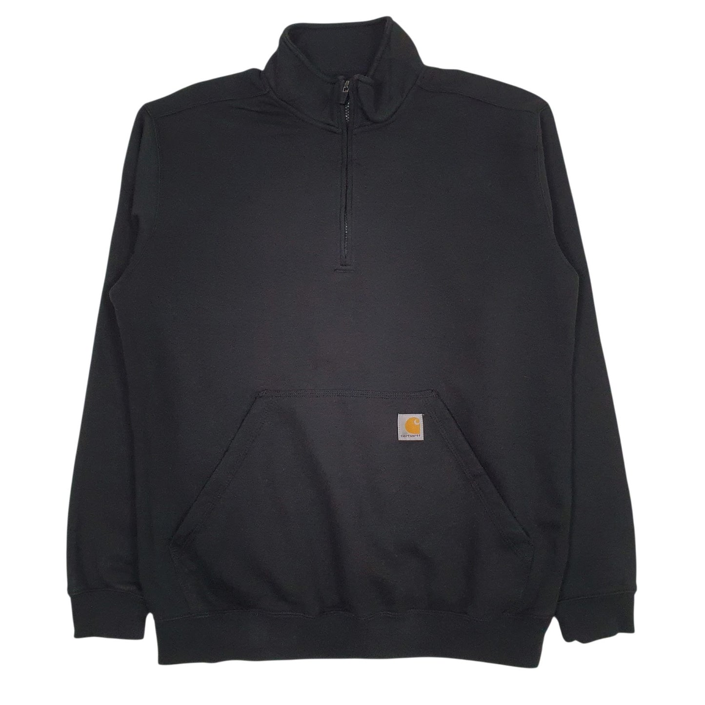 Mens Black Carhartt  Quarter Zip Jumper
