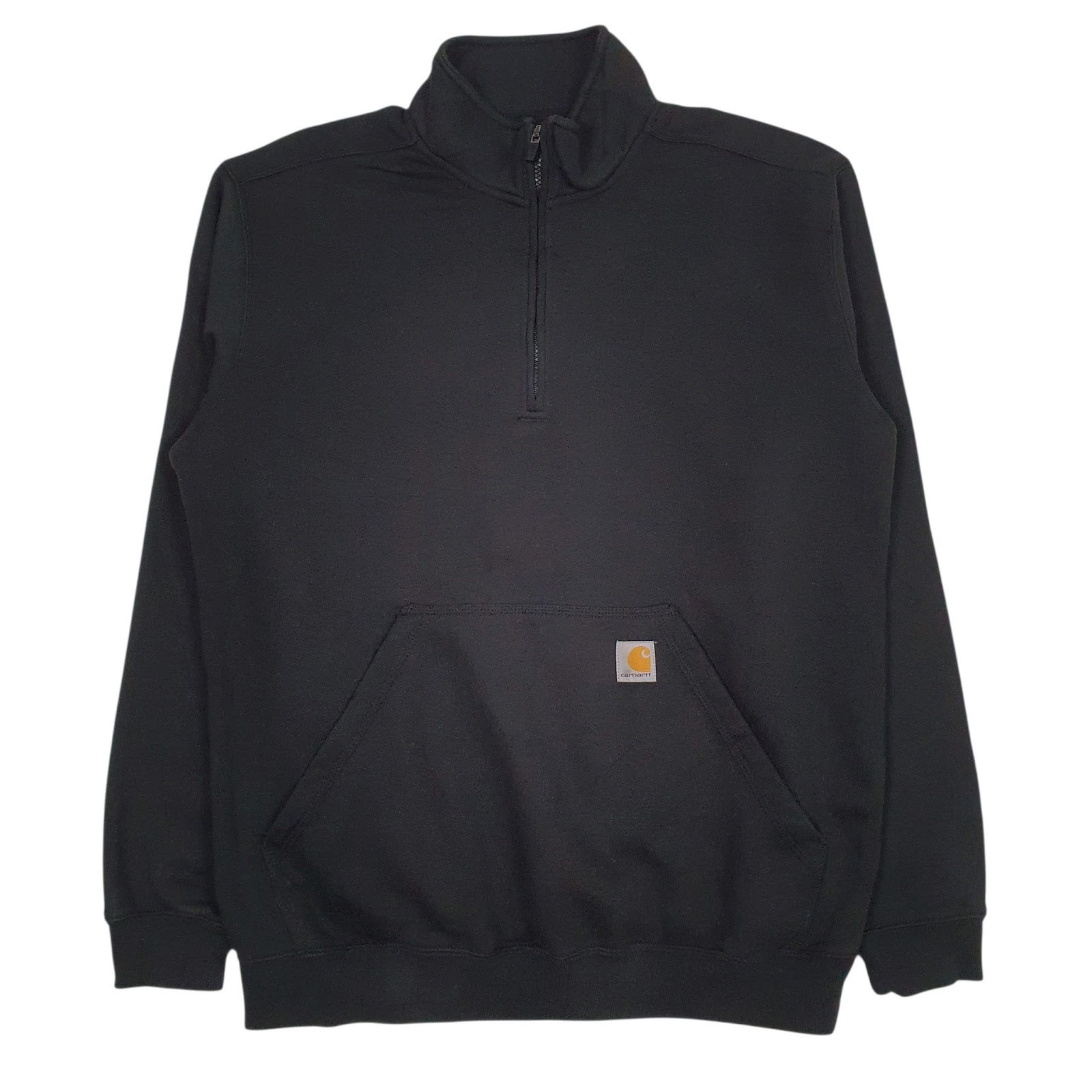 Mens Black Carhartt  Quarter Zip Jumper