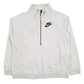 Mens Grey Nike  Quarter Zip Jumper