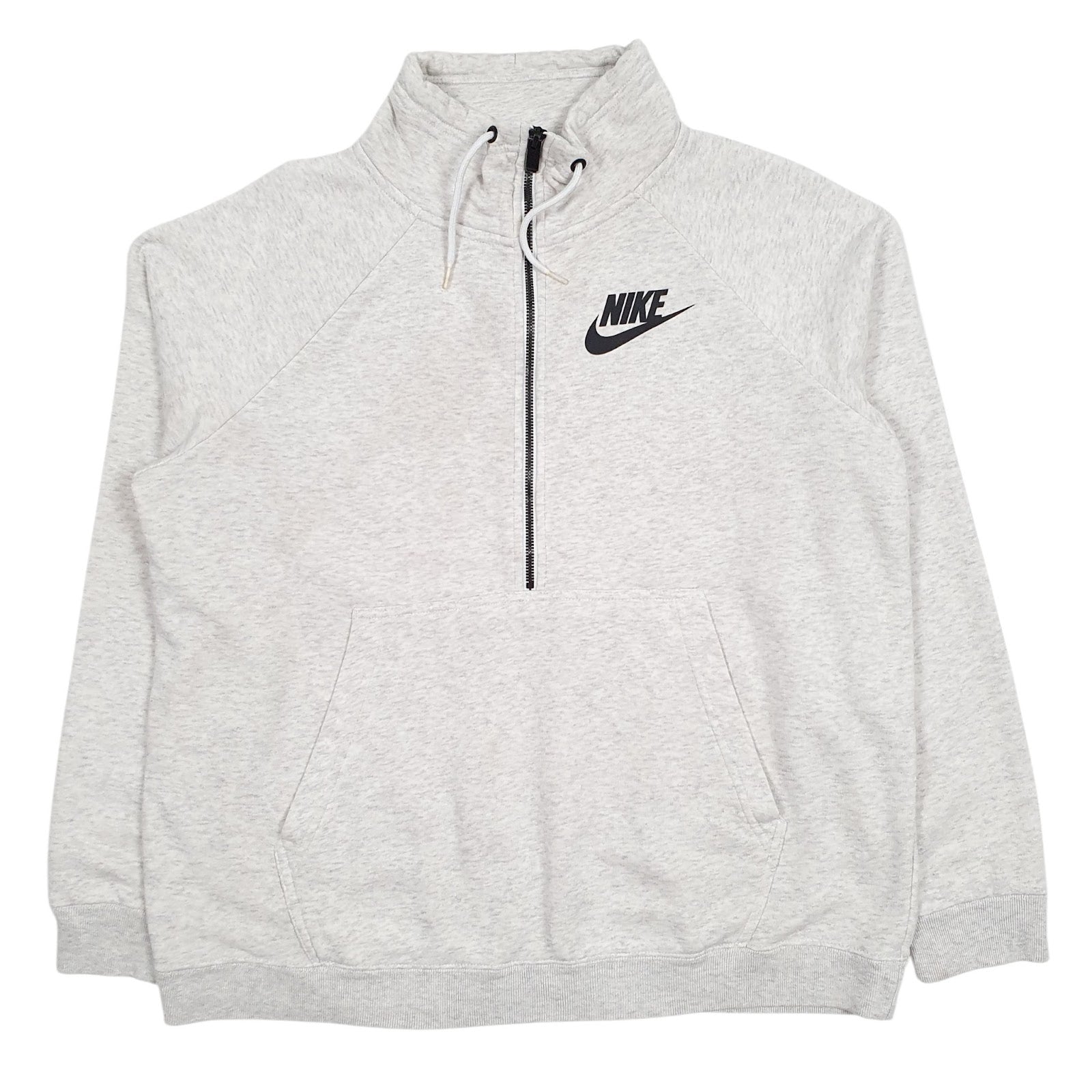 Mens Grey Nike  Quarter Zip Jumper