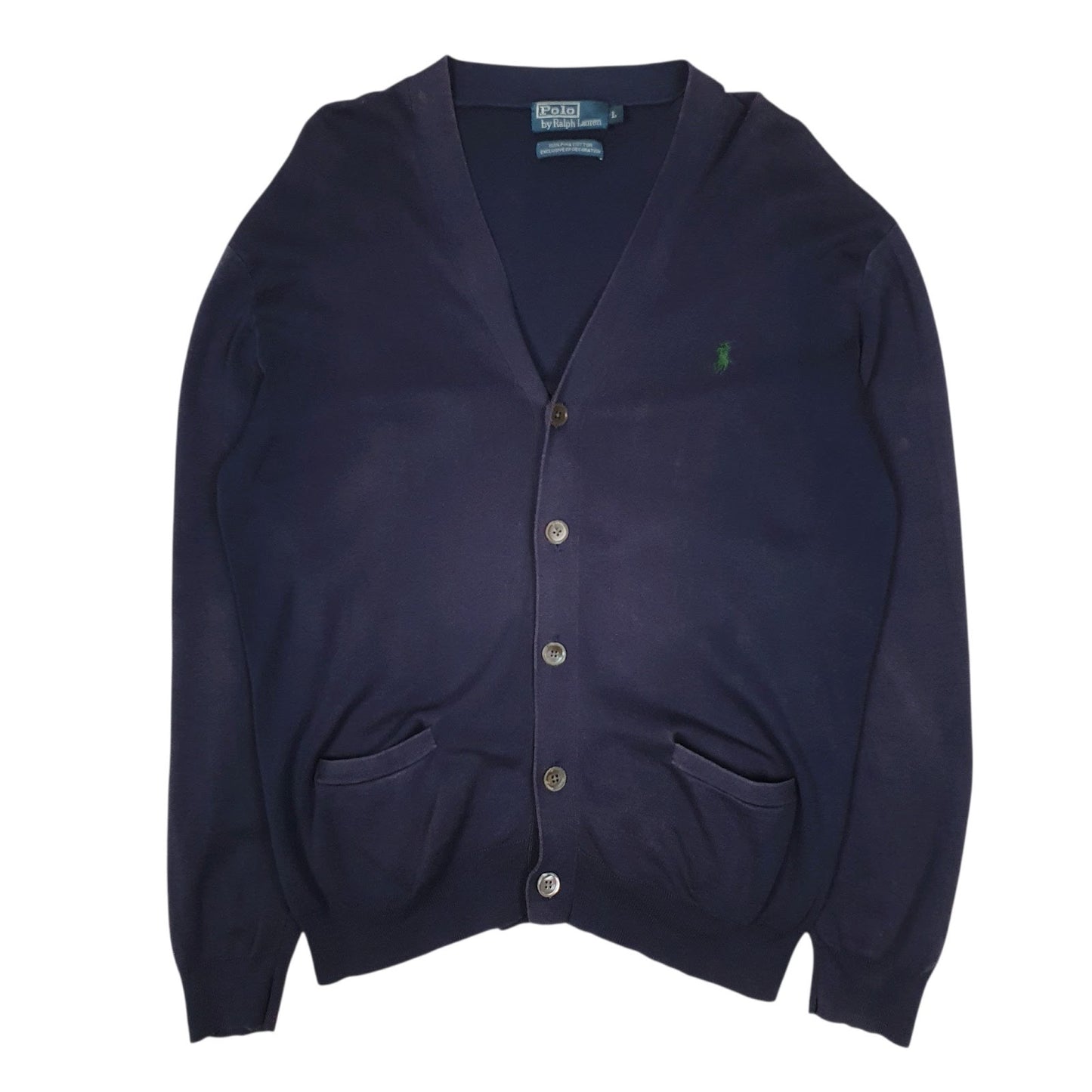 Mens Navy Polo Ralph Lauren  Cardigan Jumper