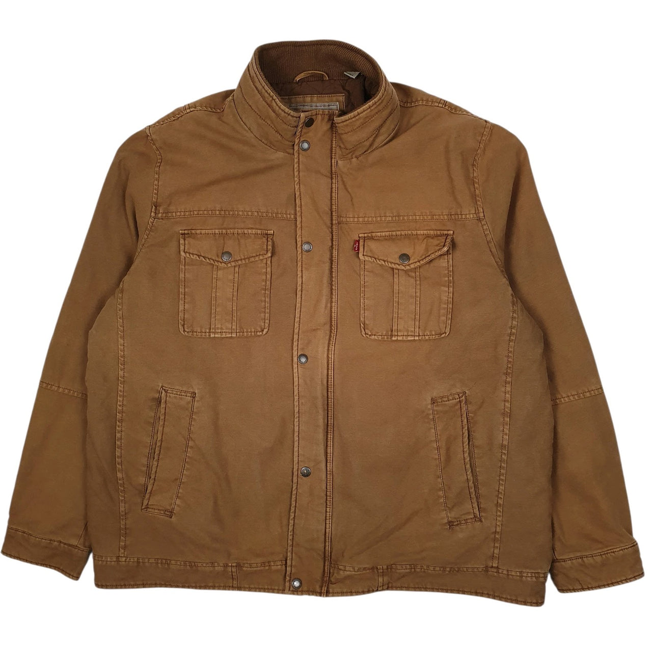 Mens Brown Levis Chore Bomber  Coat