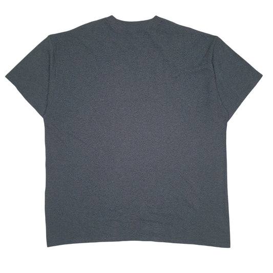 Mens Grey Gildan Pointers Hockey  T Shirt