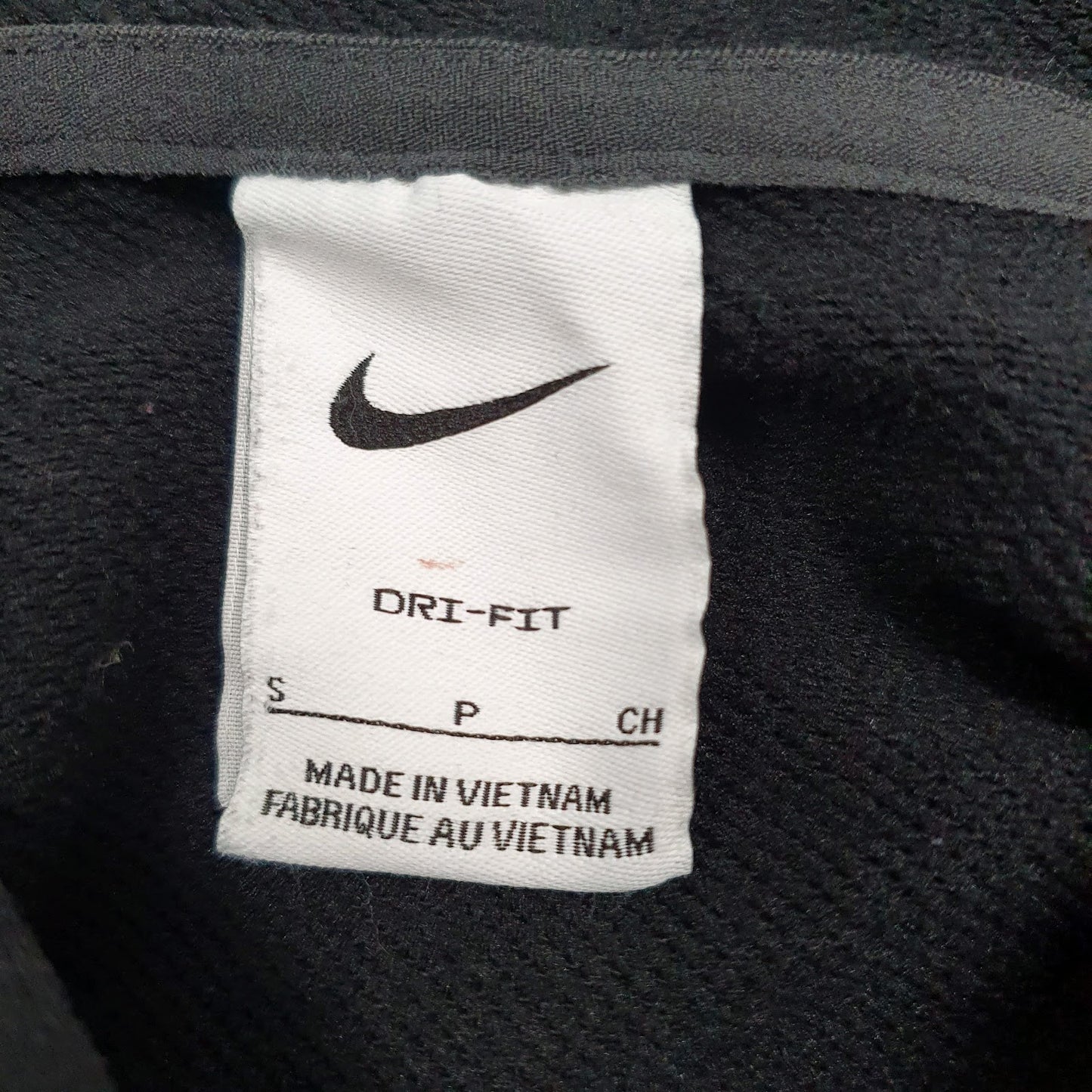 Mens Black Nike Dri-Fit Hoodie Jumper