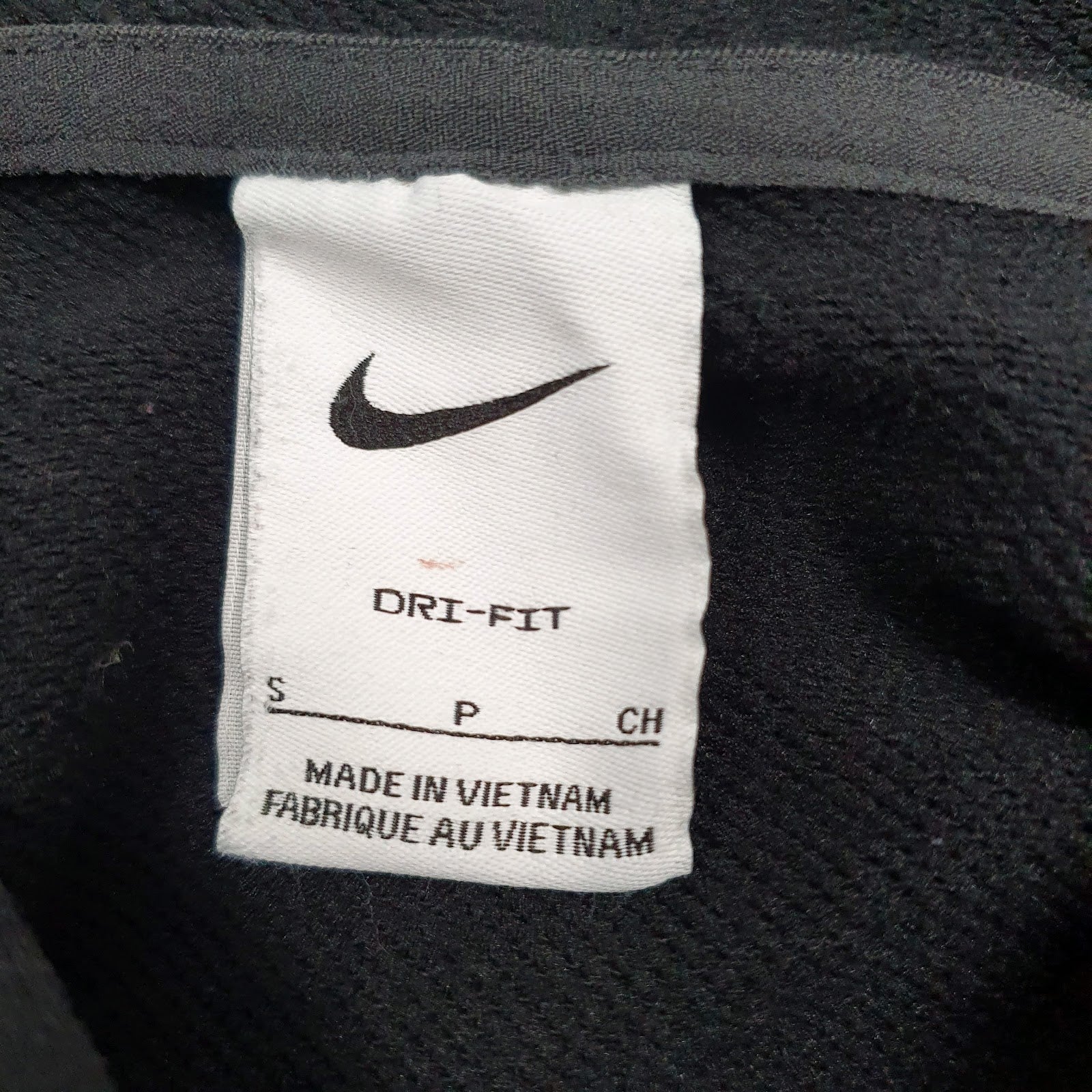 Mens Black Nike Dri-Fit Hoodie Jumper