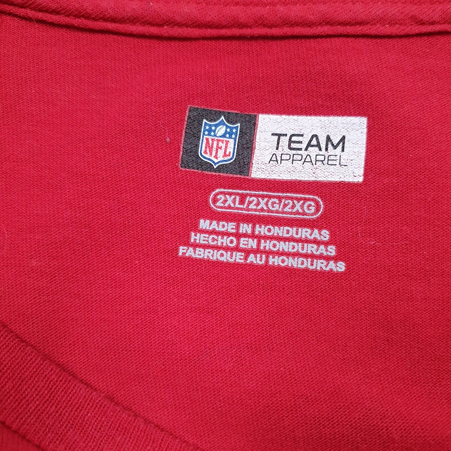 Mens Red NFL San Francisco 49ers  T Shirt