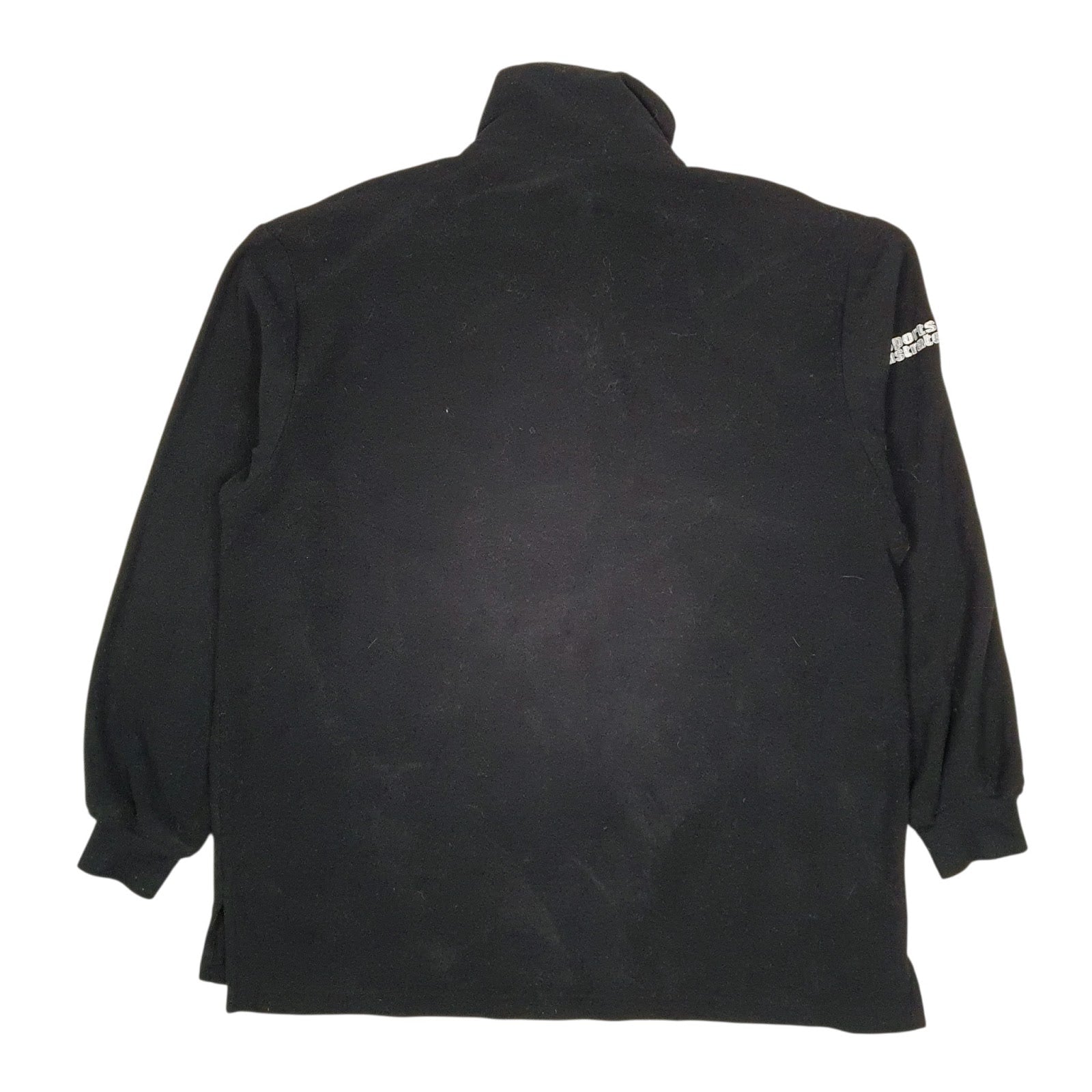Mens Black NFL San Francisco 49ers Football Full Zip Jumper