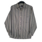 Mens Grey Full Mark  Long Sleeve Shirt