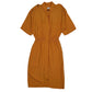 Womens Orange Liz Claiborne  Short Sleeve Dress