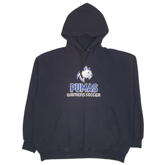 Mens Black Hanes  Hoodie Jumper