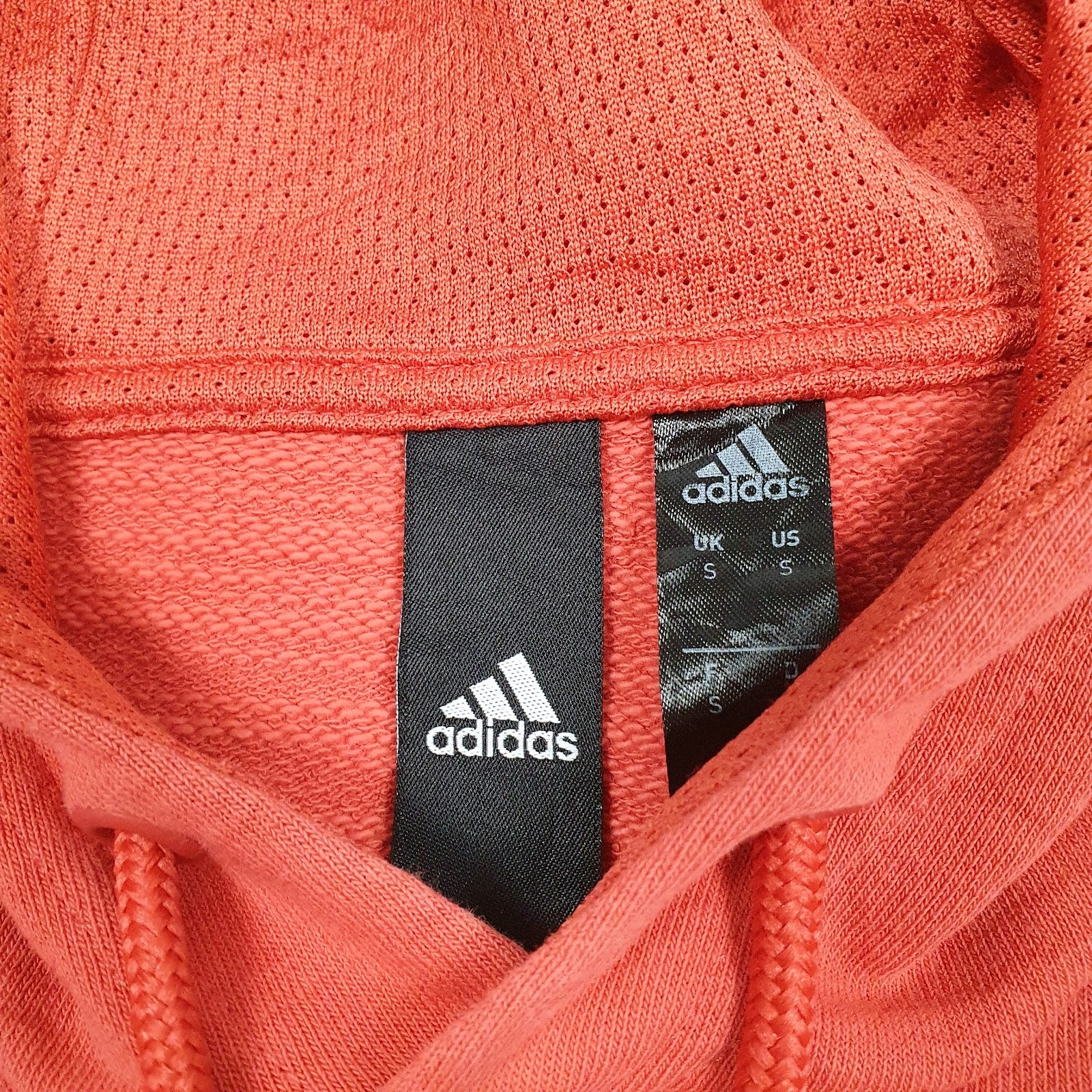 Mens Red Adidas  Hoodie Jumper