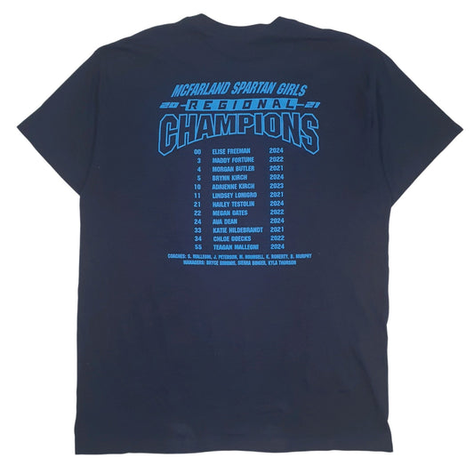 Mens Navy Sport-Tek   T Shirt