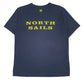 Mens Navy North Sails Spellout Short Sleeve T Shirt