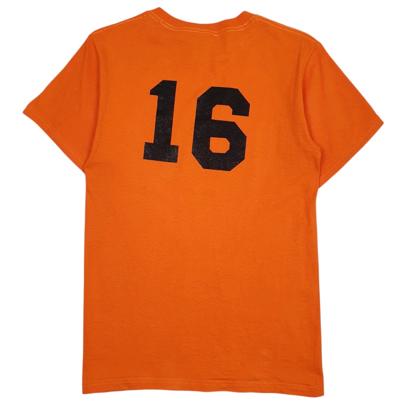 Mens Orange Fruit Of The Loom Pinelanders  T Shirt