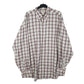 Mens Cream L.L.Bean  Long Sleeve Shirt