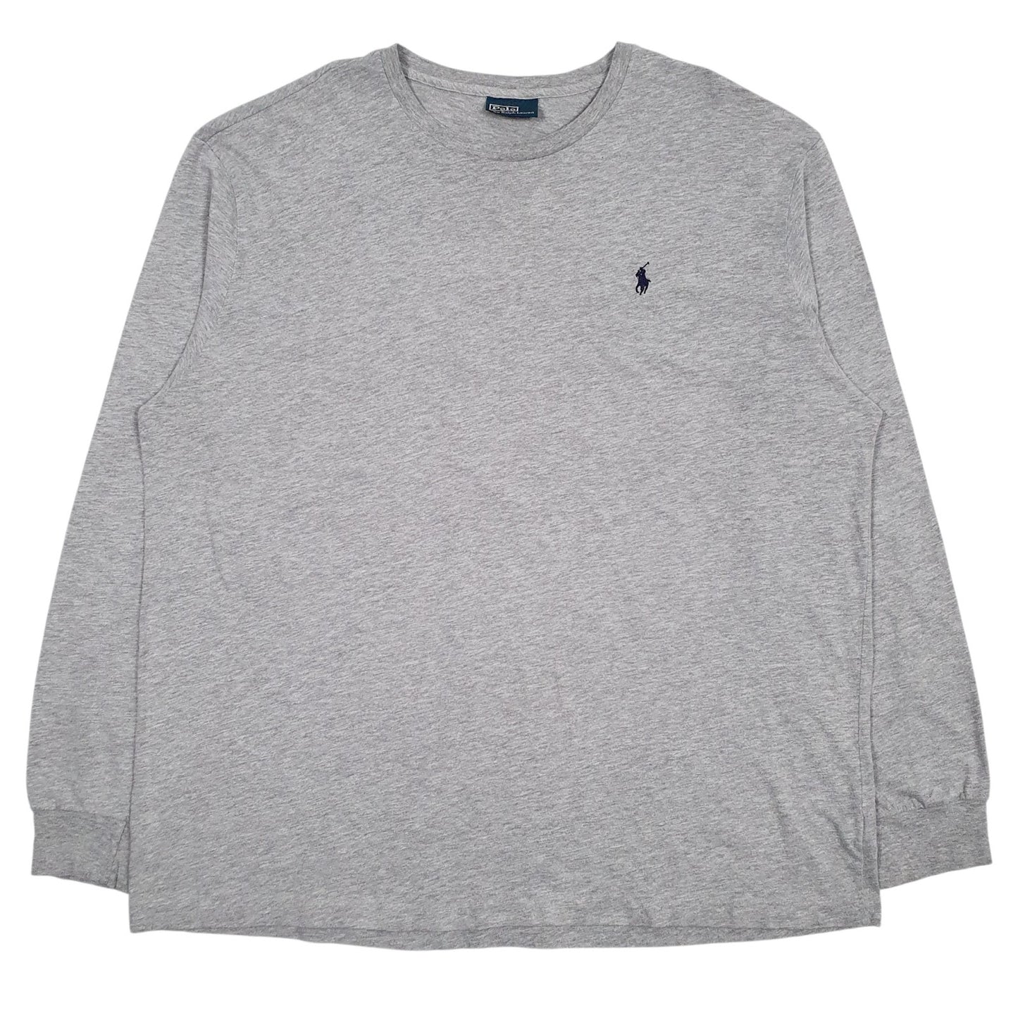 Mens Grey Polo Ralph Lauren  Long Sleeve T Shirt