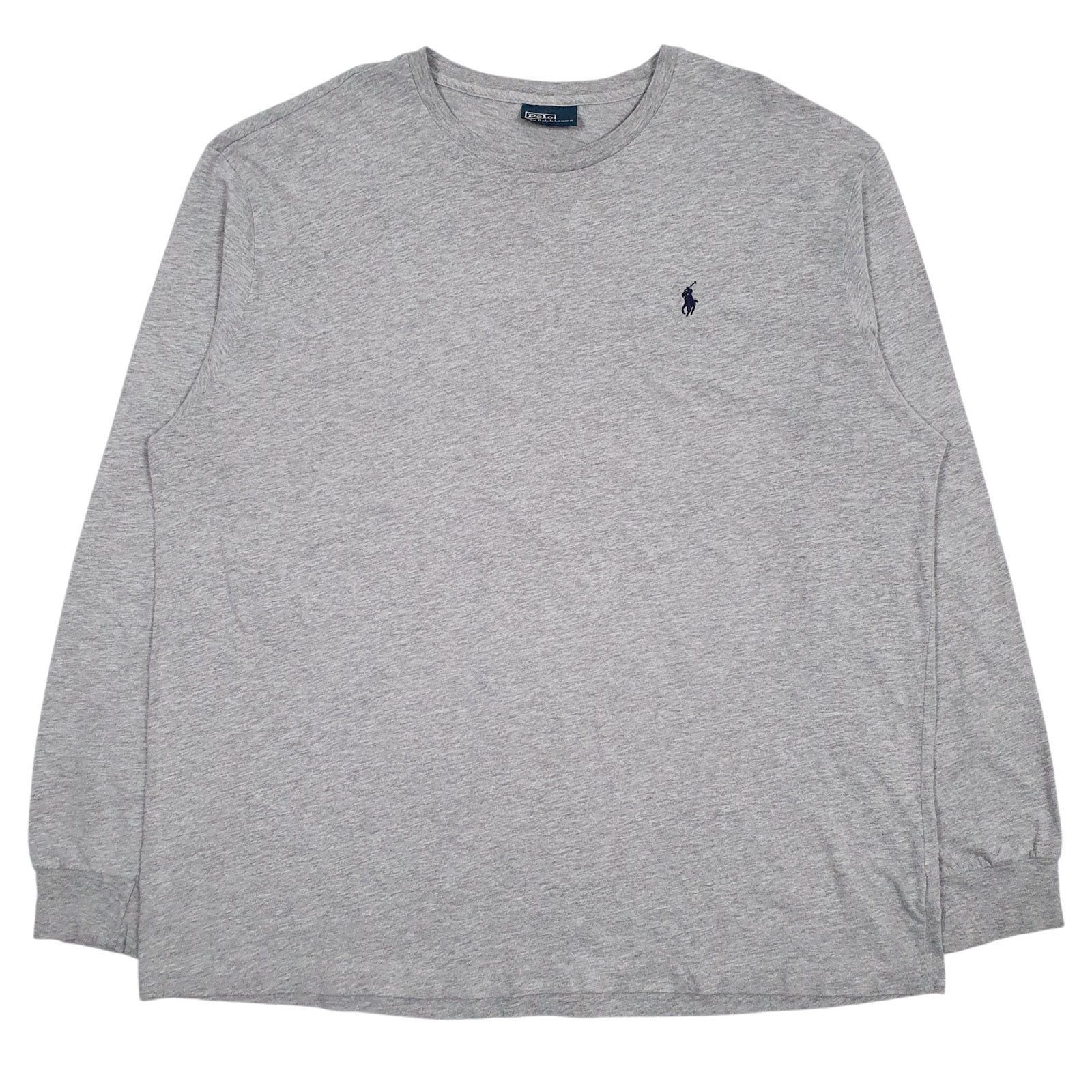 Mens Grey Polo Ralph Lauren  Long Sleeve T Shirt