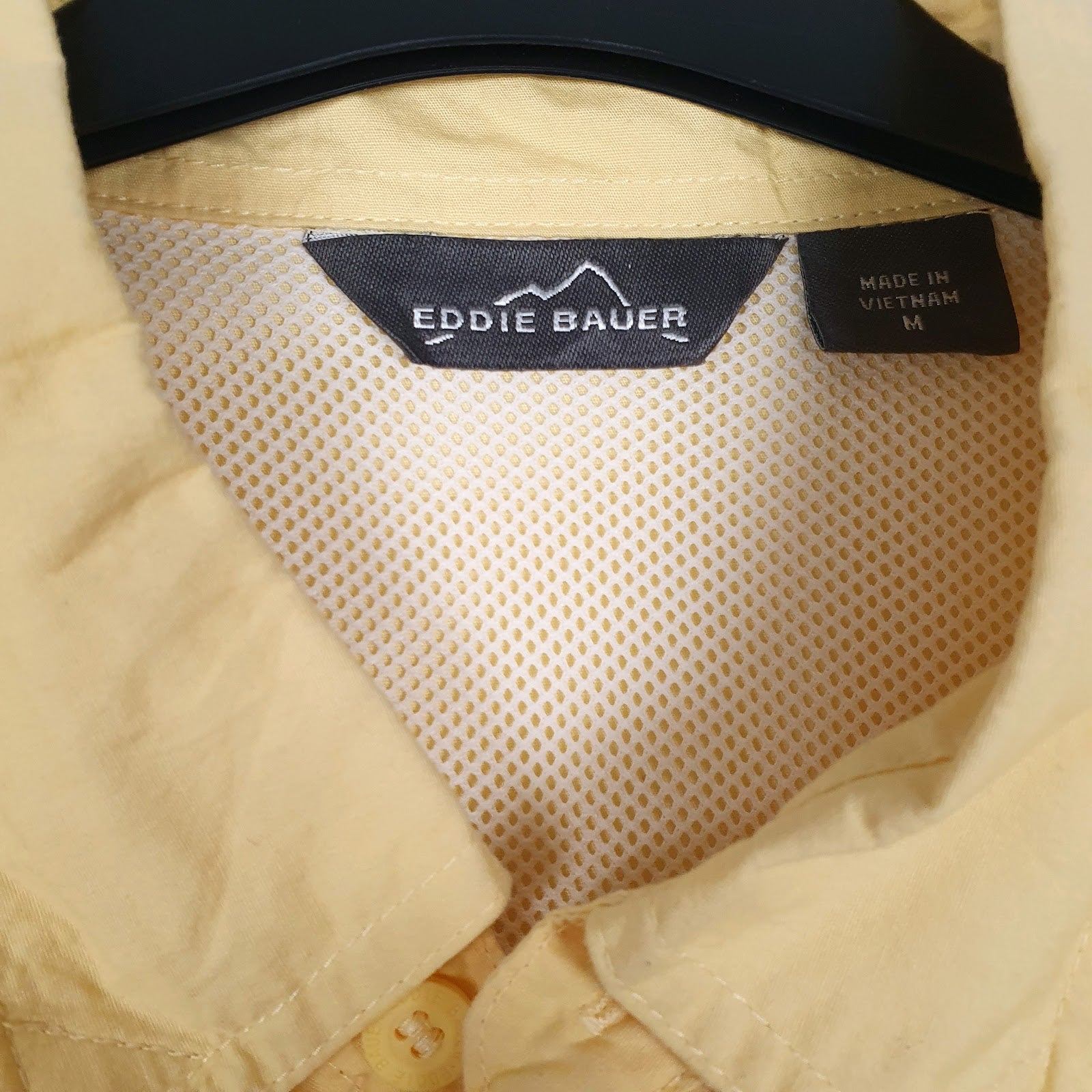 Mens Yellow Eddie Bauer   Shirt