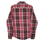 Mens Brown Bear Flannel  Shirt