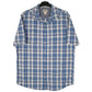 Mens Blue L.L.Bean  Short Sleeve Shirt