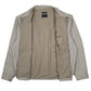 Mens Cream Nautica Bomber Windbreaker  Coat