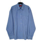 Mens Blue Pierre Cardin  Long Sleeve Shirt