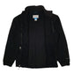 Mens Black Columbia Sportswear Company Windbreaker  Coat